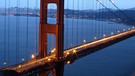 Golden Gate Bridge bei Dämmerung | Bild: picture-alliance/dpa