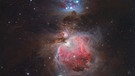 Der große Orionnebel (M42) mit dem Running-Man-Nebel (Sh2-279) | Bild: Jan Zastrow
