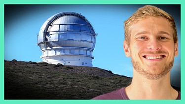 Felix, promovierender Experimentalphysiker am Max-Planck-Institut für Physik im Bereich der Hochenergieastronomie  | Bild: BR: Lucia Gillemot, Uli Schramm, Privat: Felix Schmuckermaier