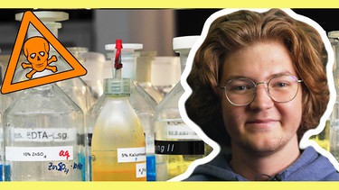 Benno, Chemiestudent im 5. Semester an der TU München | Bild: BR | Jasper Brüggemann