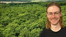 Konstantin Schellenberg ist Geoinformatiker und forscht als Doktorand an der IMPRS an einem Klimaschutzprojekt. | Bild: BR: Thomas Heer 