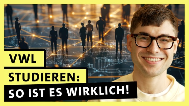 Daniel Dietrich, Bachelorstudent für Volkswirtschaftslehre an der Freien Universität Berlin; Julius Schumann hat Volkswirtschaftslehre studiert und ist Trainee bei der Hessischen Landebank (HELABA) in Frankfurt im Bereich Capital Markets and Treasury. | Bild: BR/ abobe stock / Anjali /Max Hirschfeld