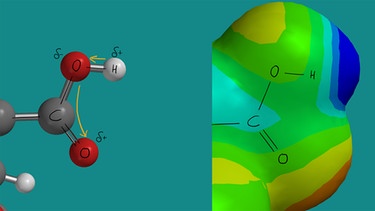 Elektronenverteilung / Elektronendichte | Bild: Christopher Müller