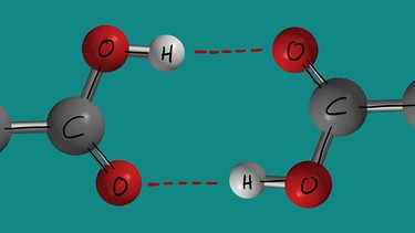 Wasserstoffbrücken Dimere | Bild: Christopher Müller