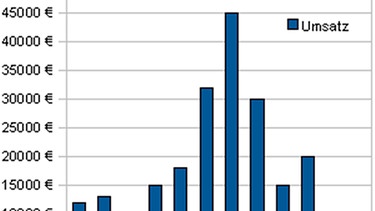 Beispiel für ein Säulendiagramm | Bild: BR