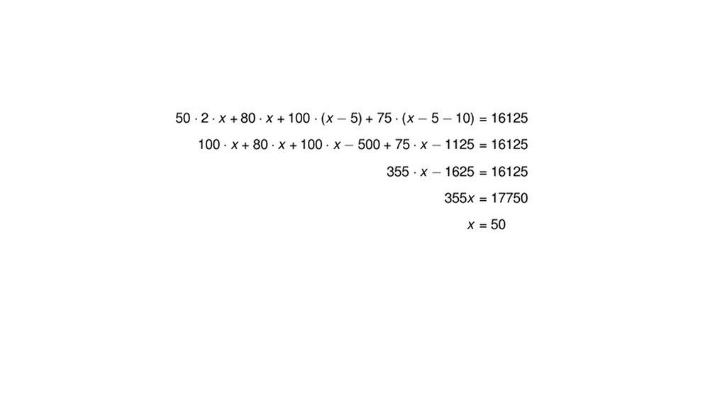 Lösung der Gleichung | Bild: BR