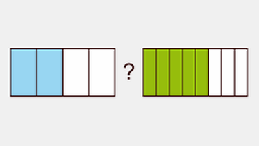 Illustration Mathe 04 Brüche ordnen und vergleichen | Bild: BR