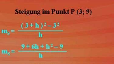 Berechnung der Steigung | Bild: BR