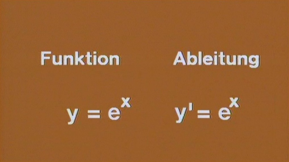 Telekolleg - Integralrechnung: Differenzieren Von Exponentialfunktionen ...