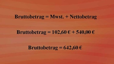 Beispiel für direkte Proportionalität | Bild: BR