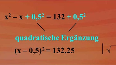 Quadratische Gleichungen | Bild: BR