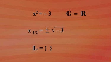 Quadratische Gleichungen | Bild: BR