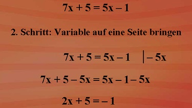 Grundkurs Mathematik: Gleichung mit einer Variablen | Bild: BR