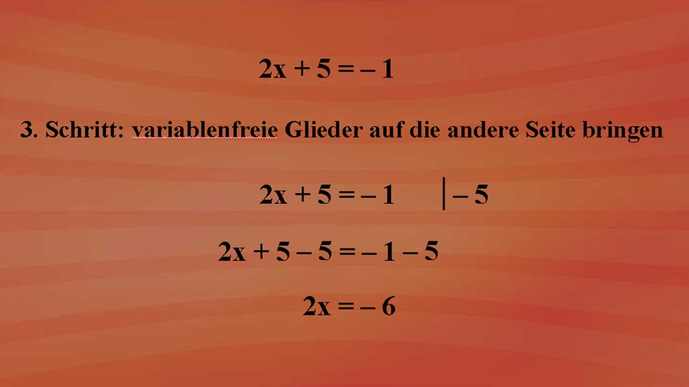 Grundkurs Mathematik (4) : 4.3. Lineare Gleichung Mit Einer Variablen ...