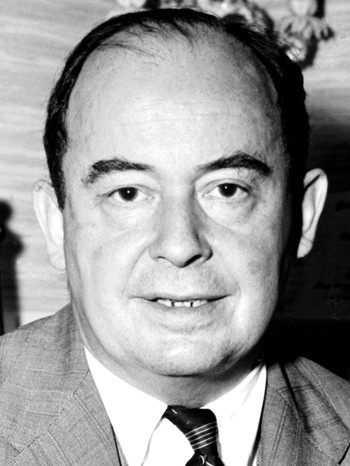 Mathematiker John von Neumann. Er gilt als einer der Erfinder des Computers.  | Bild: picture alliance/United Archives/TopFoto