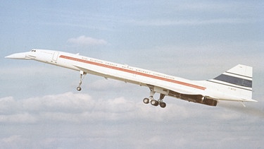 Am 2. März 1969 startete die Concorde zu ihrem Jungfernflug. Das Überschallflugzeug war doppelt so schnell wie jedes normale Passagierflugzeug. | Bild: picture alliance/Mary Evans Picture Library