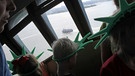 Freiheitsstatue in New York, Liberty Island. Am 28. Oktober 1886 wurde die Freiheitsstatue von New York auf Liberty Island eingeweiht. Wir haben für euch spannende Fakten zu Lady Liberty gesammelt.  | Bild: picture-alliance/dpa