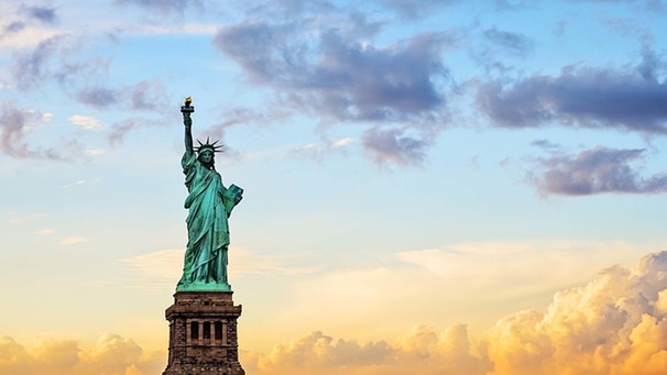 Freiheitsstatue in New York, Liberty Island. Am 28. Oktober 1886 wurde die Freiheitsstatue von New York auf Liberty Island eingeweiht. Was ihr noch nicht über Lady Liberty wusstet. | Bild: dpa/Bildagentur online