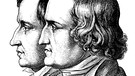 Jacob und Wilhelm Grimm, 1785-1863. Lange wurden Märchen nur mündlich überliefert. Die Brüder Grimm fingen an, sie zu sammeln und aufzuschreiben. Wie entstanden ihre Märchen und was macht die Geschichten so besonders? | Bild: dpa-Bildfunk