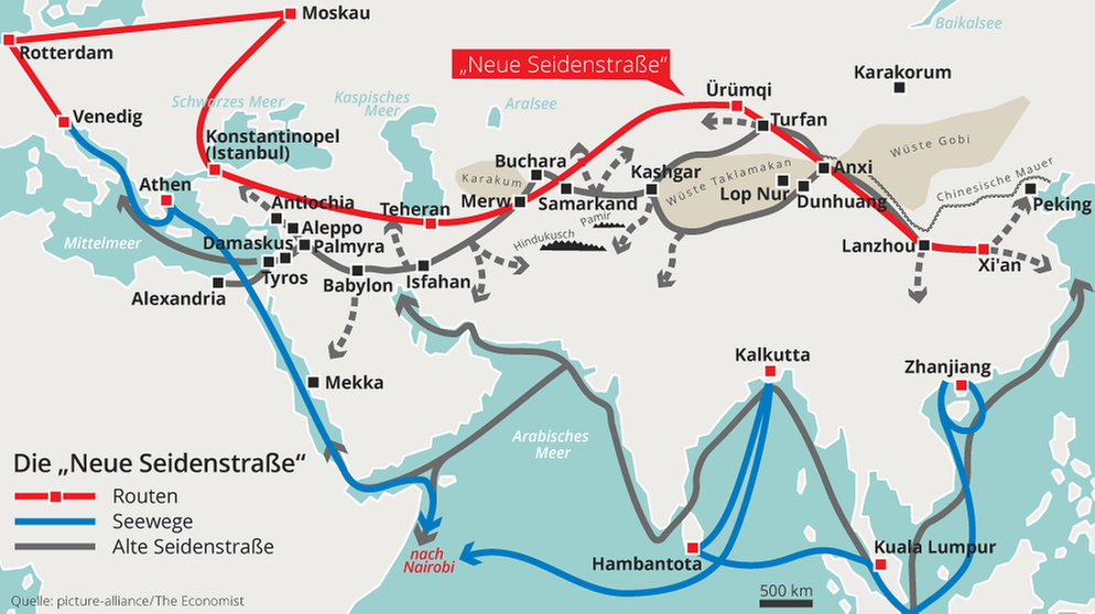 Alte Und Neue Seidenstraße: Die Lange Route Von Händlern, Reisenden Und ...