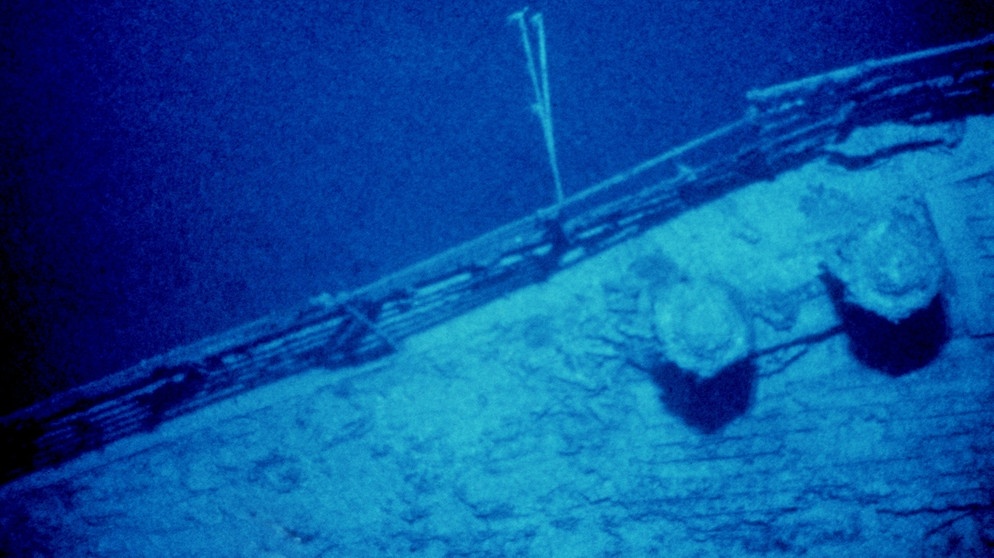 Wrack der Titanic. Was zeigen die neuen 3-D-Scans des Wracks der Titanic? Was war die Ursache ihres Untergangs am 14. April 1912? Wie es auf der Titanic aussah, erfahrt ihr hier. | Bild: picture-alliance/dpa