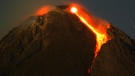 Der Merapi auf Indonesien, 12.05.2006 | Bild: picture-alliance/dpa