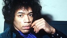 Der prominente Namenspatron für eine Pflanze: Jimi Hendrix auf einem Foto aus dem Jahr 1968 | Bild: picture alliance / Photoshot