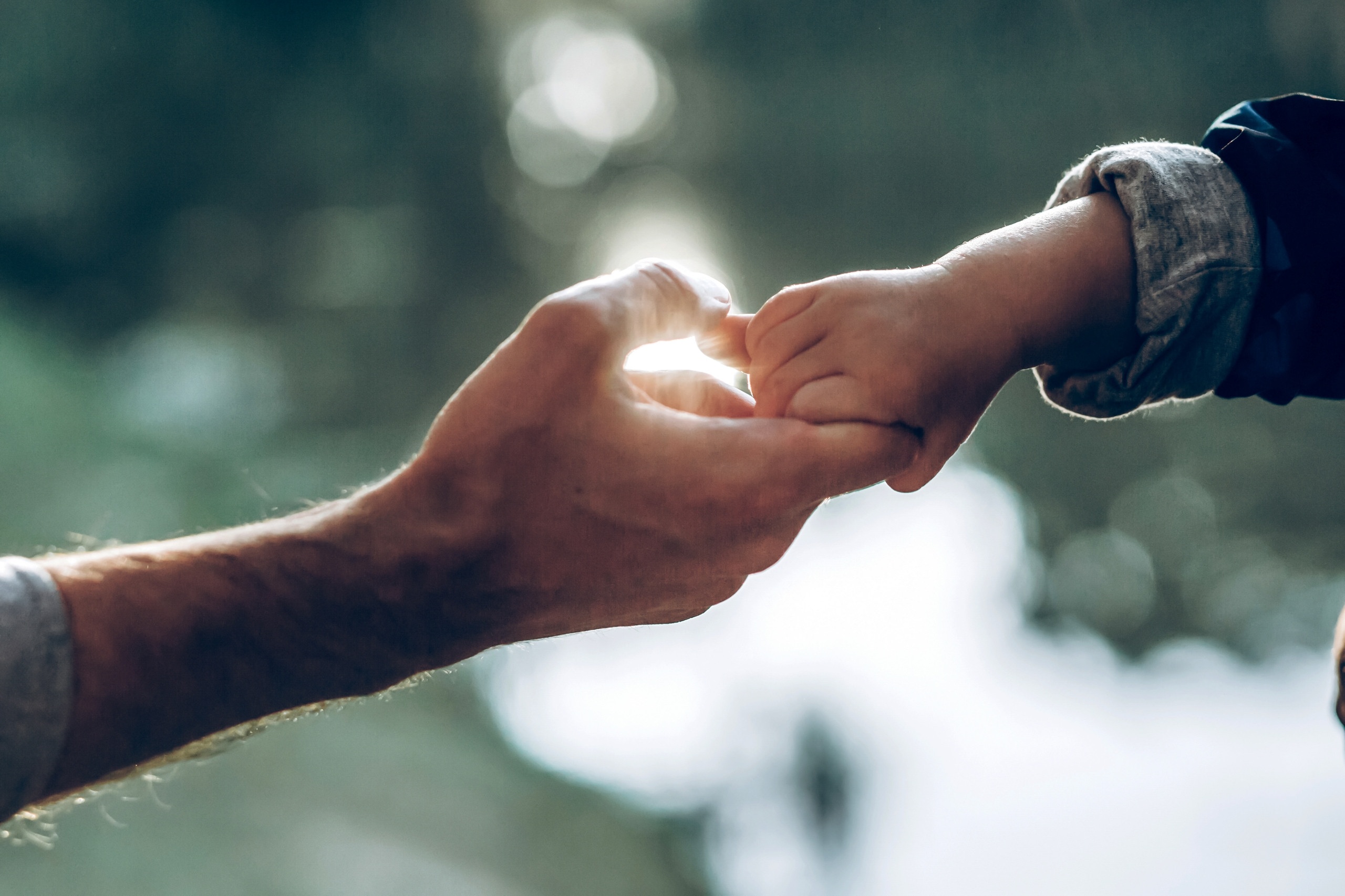 Hand Kleinkind greift nach Erwachsenenhand. Das als Kind erlernte Urvertrauen prägt bis ins Erwachsenenalter. Wie könnt ihr das Urvertrauen eurer Kinder stärken? Wie kann man nach einem Vertrauensbruch wieder vertrauen? | Bild: colourbox.com