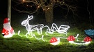 Grüne Weihnachten sind in Deutschland die Regel, nicht die Ausnahme. Weihnachtsstimmung holt sich manch einer dann mit Weihnachtsschmuck in den Garten. | Bild: picture alliance/M.i.S./Sportpressefoto