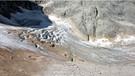 Blick auf den Gletscher Höllentalferner im Jahr 2006. | Bild: www.bayerische-gletscher.de