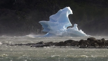 Schmelzender Gletscher | Bild: picture-alliance/dpa