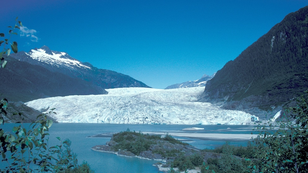 Gletscher Mendenhall 1987 | Bild: picture-alliance/dpa