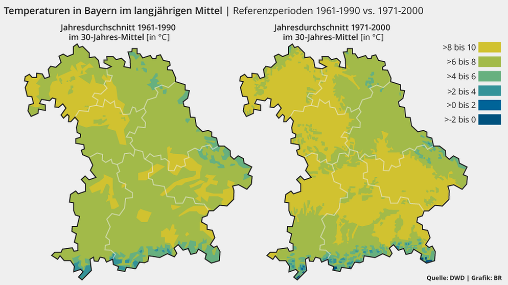 Klimawandel In Bayern: Aktuelle Temperaturrekorde | Klimawandel | Klima ...