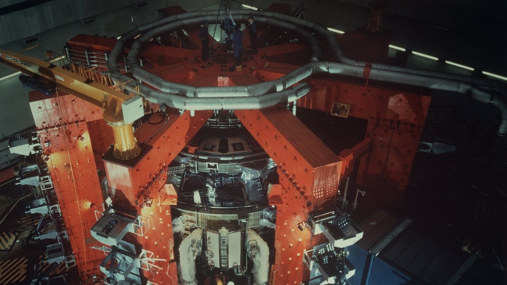 Der Kernfusionsreaktor JET im britischen Culham. | Bild: picture-alliance / dpa | Press Association