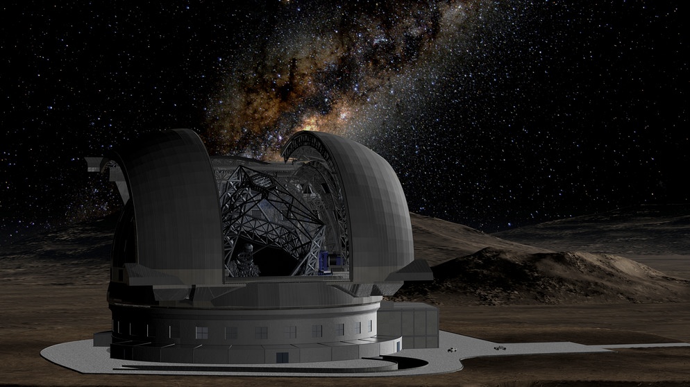 European Extremly Large Telescope (Illustration) | Bild: picture-alliance/dpa/ESO/H.Zodet