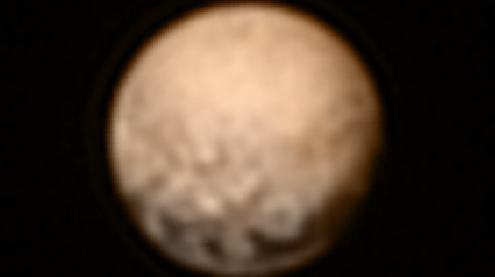 Pluto, aufgenommen von New Horizons am 3. Juli | Bild: NASA/JHUAPL/SWRI