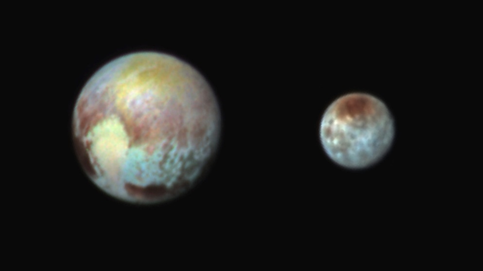 Pluto und Charon | Bild: NASA/APL/SwRI