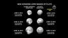 Pluto, Aufnahmen von New Horizons im Juni 2015 | Bild: NASA/Johns Hopkins University Applied Physics Laboratory/Southwest Research Institute