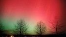 Polarlichter: Hessisch Oldendorf, 6.April.2000 | Bild: picture-alliance/dpa