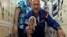 Alexander Gerst beim Einstieg in die ISS | Bild: NASA