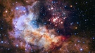 Hubble-Aufnahme von Westerlund 2 | Bild: NASA, ESA, the Hubble Heritage Team (STScI/AURA), A. Nota (ESA/STScI), and the Westerlund 2 Science Team