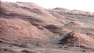 Der Mount Sharp auf dem Mars in einer Aufnahme des NASA-Rovers Curiosity | Bild: NASA