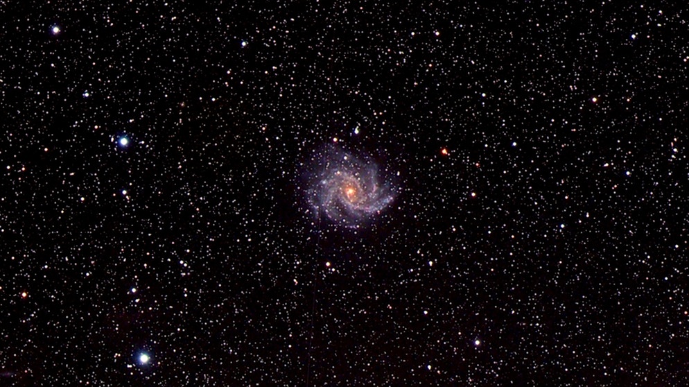 Die Feuerwerksgalaxie (NGC 6946) im Sternbild Kepheus | Bild: Stefan Hahne