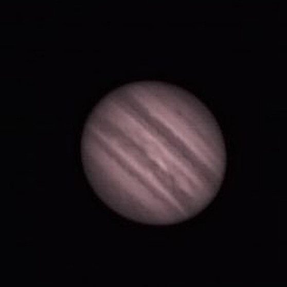 Riesenplanet Jupiter strahlt am Dezemberhimmel | Bild: Helmut Herbel