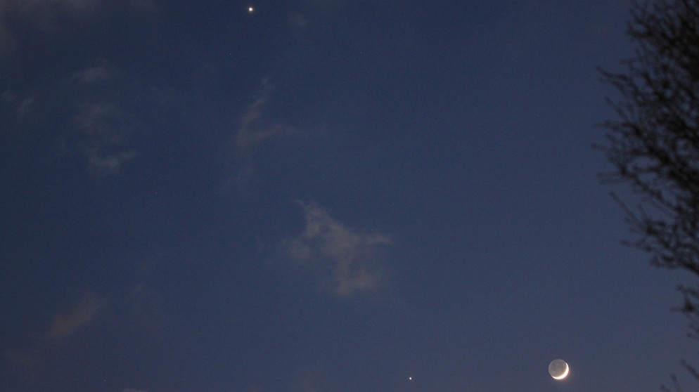 Venus-Jupiter-Mond | Bild: Bernd Kreppold