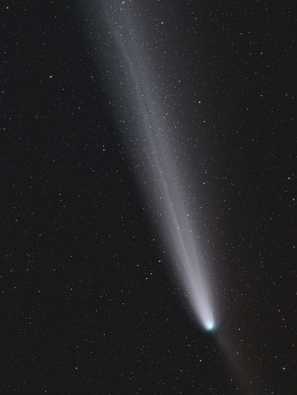 Komet C/2023 A3 Tsuchinshan-ATLAS, fotografiert am 22. Oktober ber 2024 in Griechenland von Christoph Kaltseis
| Bild: Christoph Kaltseis