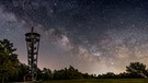 Milchstraße bei der Himmelsleiter in Pottenstein | Bild: Andrea Bächstädt