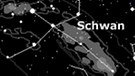 Sternkarte mit den Sternbildern Schütze, Skorpion, Adler und Schwan auf der Milchstraße (gültig für den 15. Oktober um 21.00 Uhr) | Bild: BR, Skyobserver