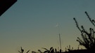 Jupiter und Mond in der Abenddämmerung des 22.04.2012 | Bild: Ernst Edler von Malyevacz