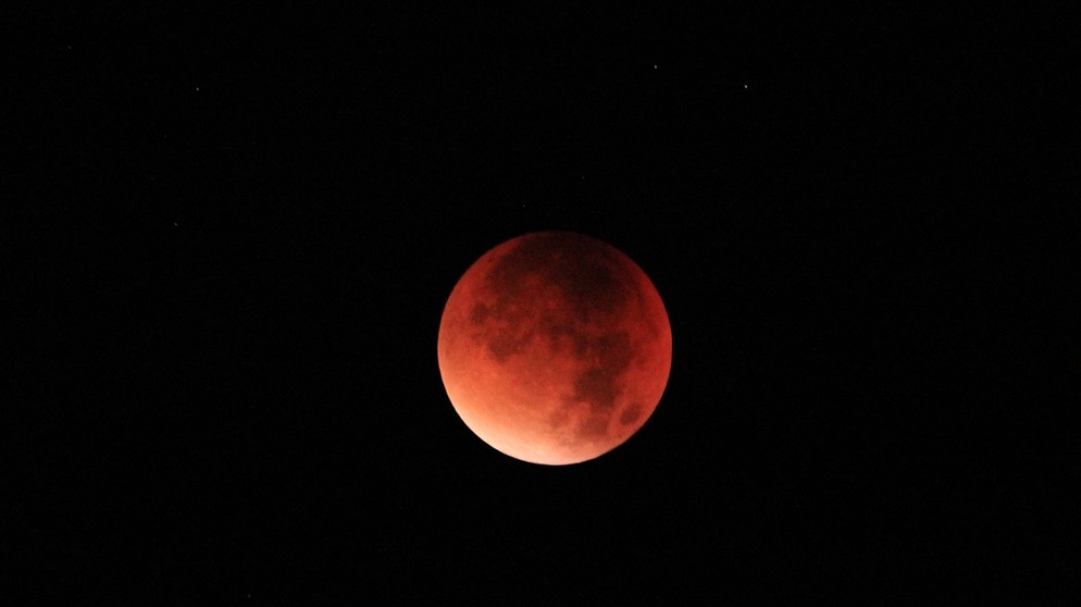 Blutmond über Fürth von Heiko Maier | Bild: Heiko Maier